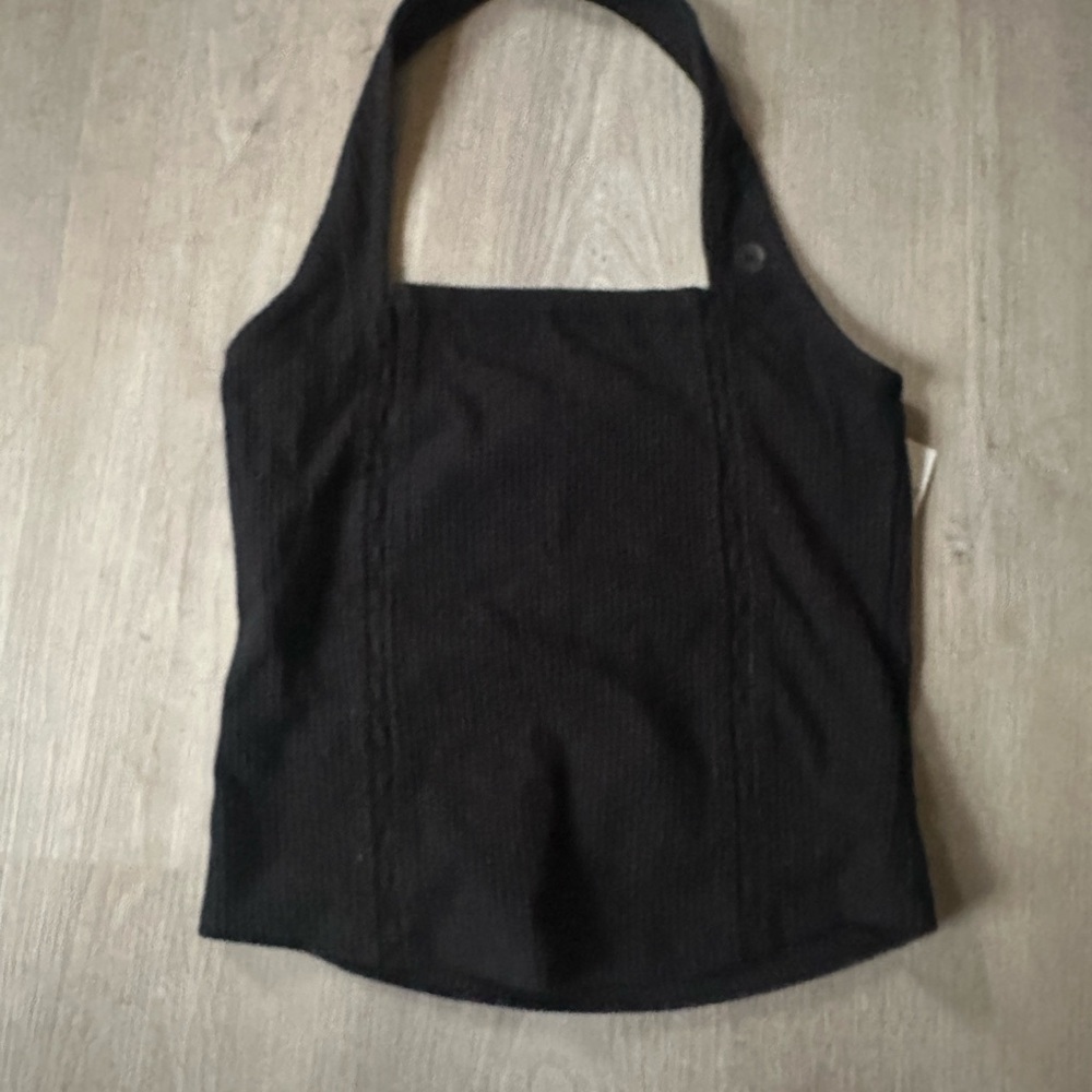 American Eagle Outfitters Black Tank Top